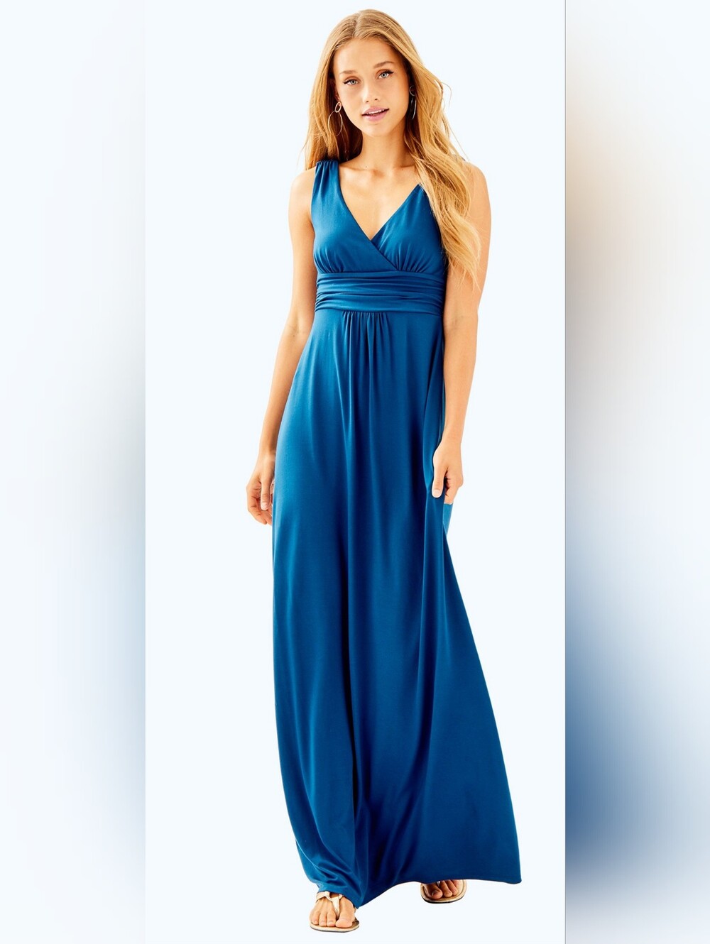 Lilly Pulitzer Sloane Maxi Dress, size S (Originally $198) blue